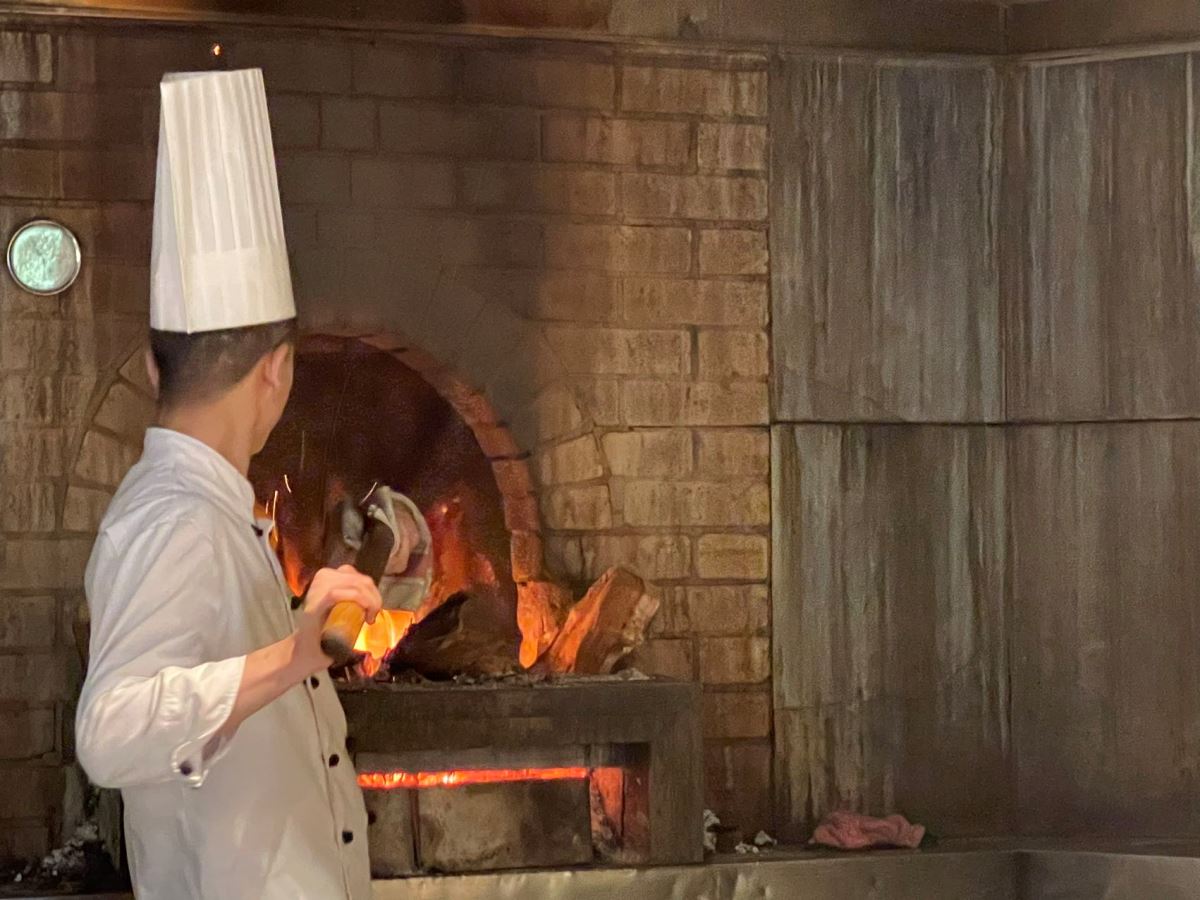 Peking duck chef at Z & Y Peking Duck